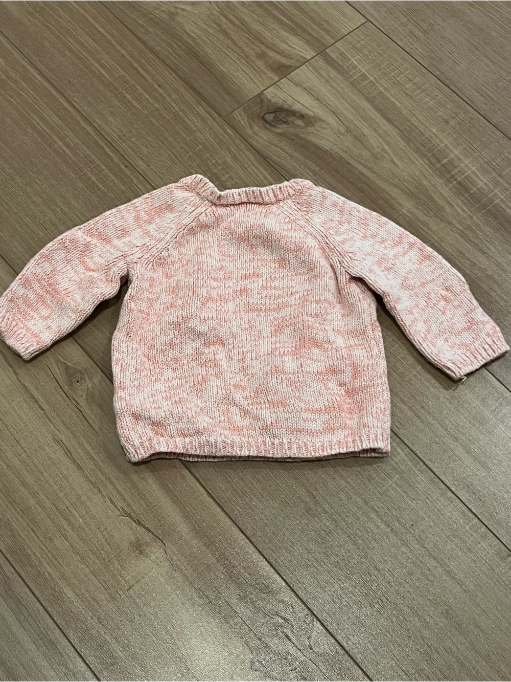 Hanna Andersson High Pile Fleece Pullover Hearts 3-6 month